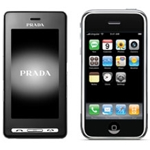 LG prada vs Iphone