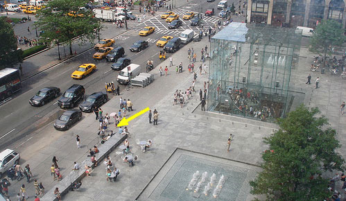 Early line formation for Iphone