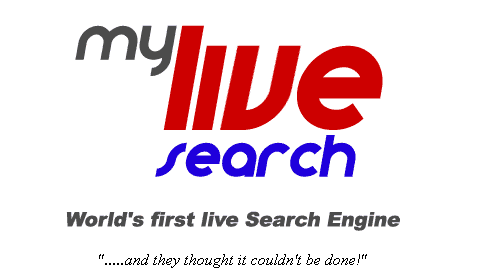 my live search home page