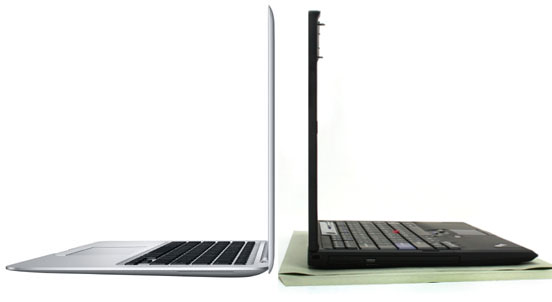 mac book air vs lenovo x300