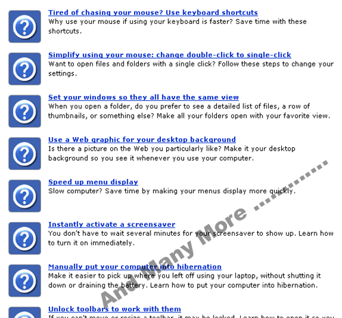 windows xp tips