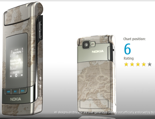 nokia n76 customized talent hunt