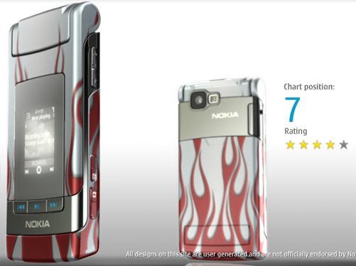 nokia n76 customized talent hunt