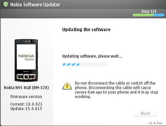 N95 8gb latest firmware