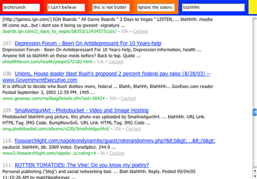 no food here search result dummy