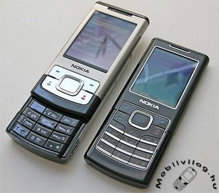 nokia classic and slide phone 6500