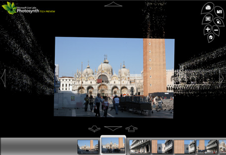 photosynth technology by Microsoft