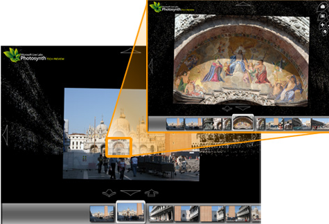 photosynth technology by Microsoft