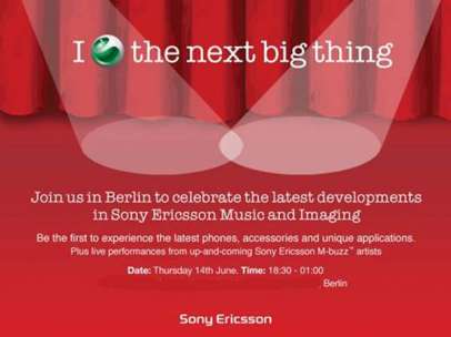 sony ericsson invitation