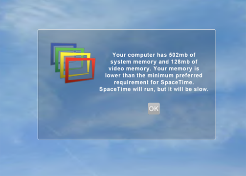 space time web browser