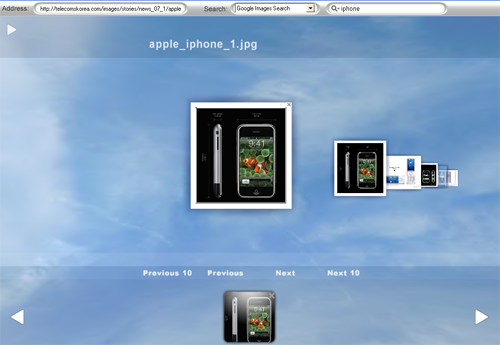space time web browser