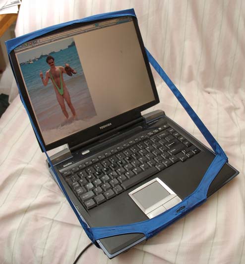 laptop underwear