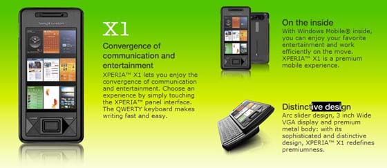 Sony Ericsson Xperia