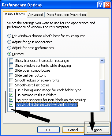 speeding up windows XP