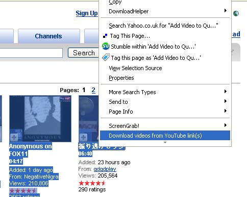 you tube video download