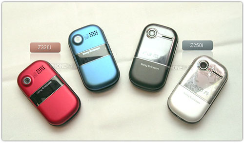 z320 and z250 from sony ericsson