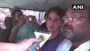کانگریس جنرل سکریٹری پرینکا گاندھی (فوٹو بہ شکریہ : اے این آئی)