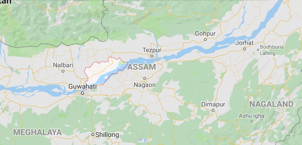 Darang-Assam-Map