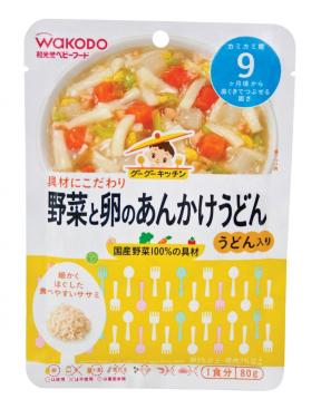 Wakodo Japanese Noodles with Vegetable and Egg In Sticky Sauce (9mth+)