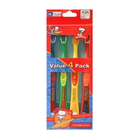 Snoopy Peanuts Toothbrush 4pcs