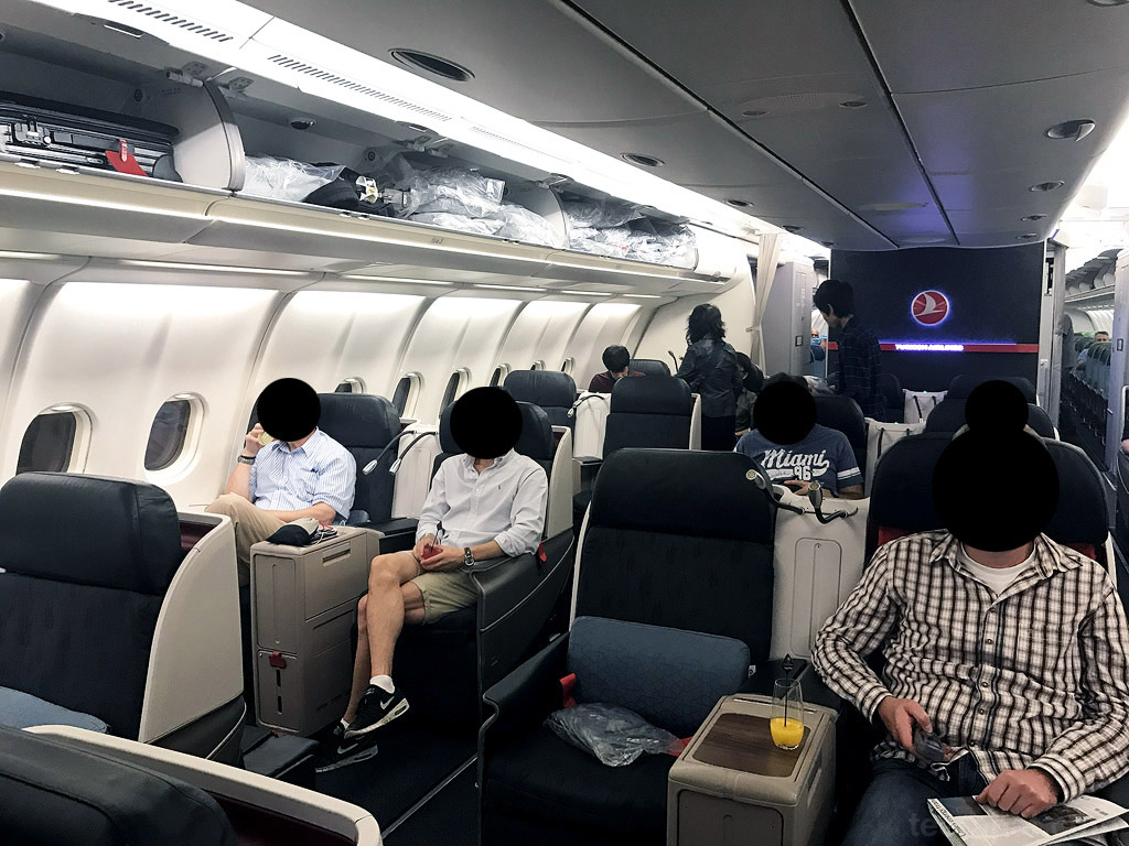 ร ว ว Business Class สายการบ น Turkish Airlines London Istanbul