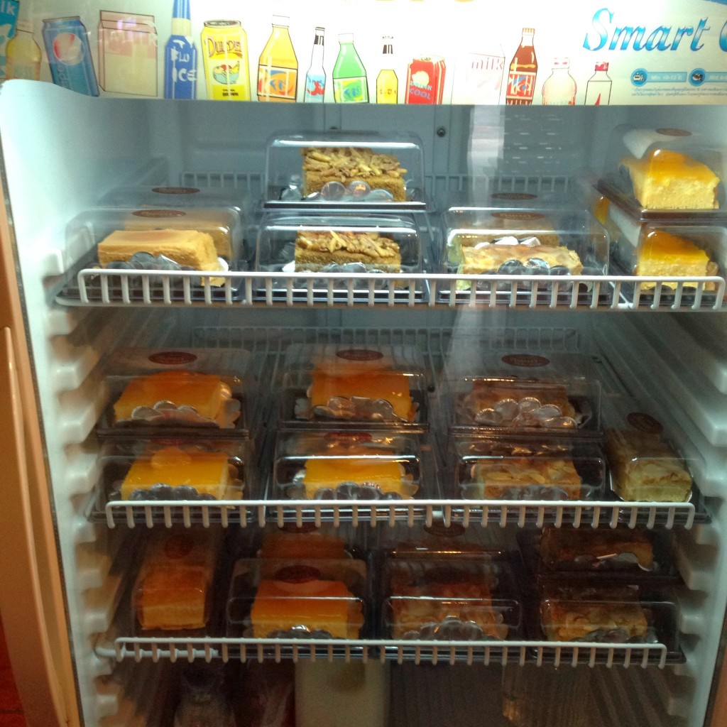 ขนมเค้กในร้าน