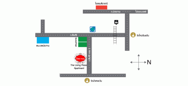แผนที่ The Living Place