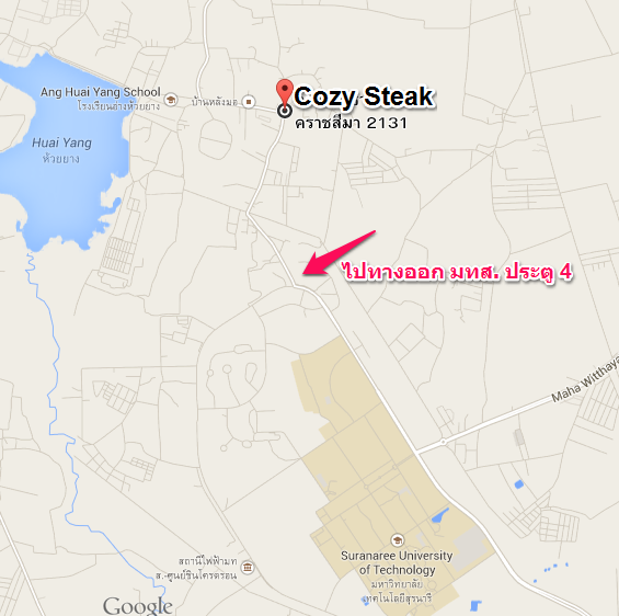 แผนที่ร้าน COZY