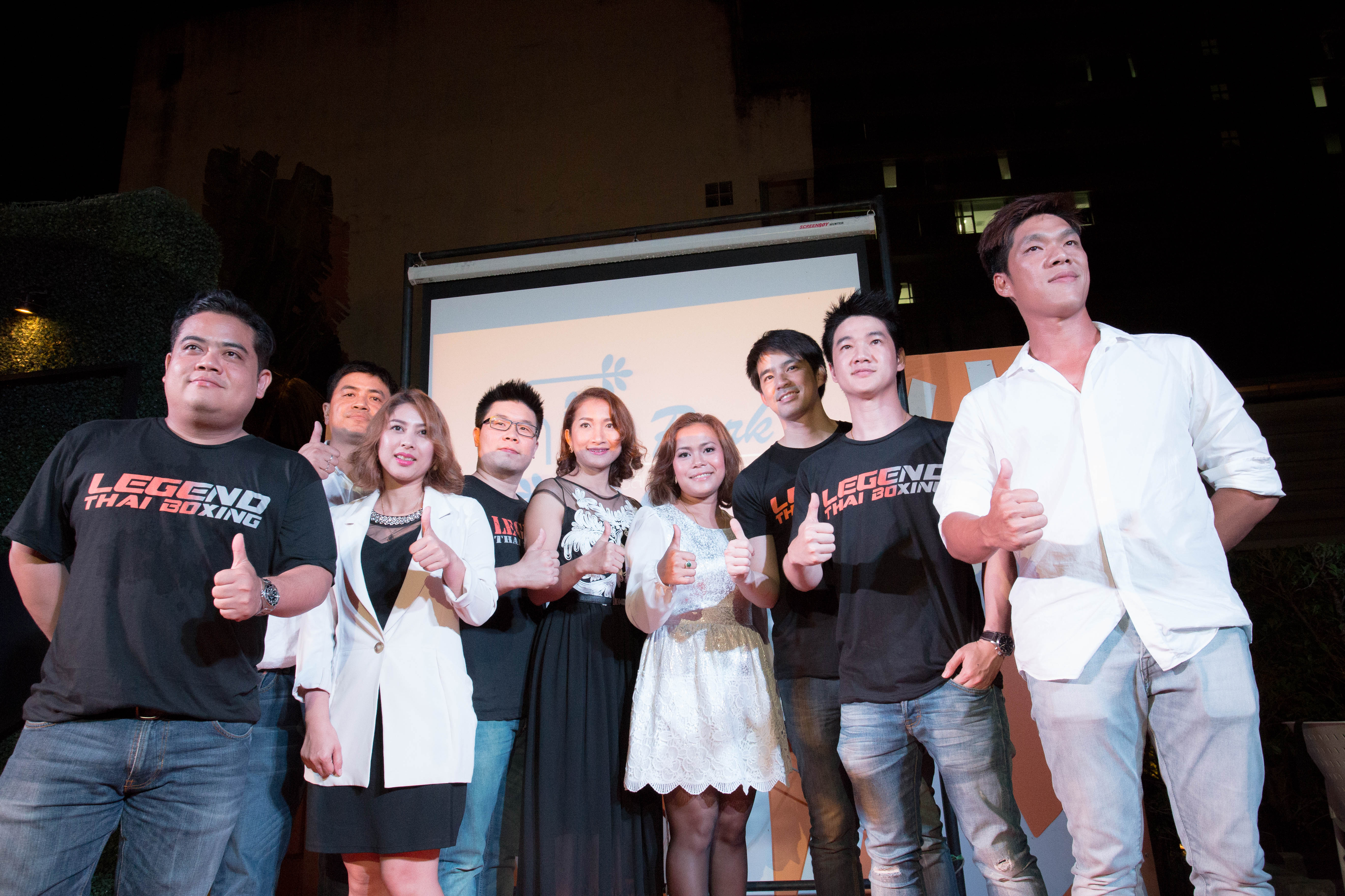 หุ้นส่วนและทีมผู้บริหารโครงการ Hippark และ Legend Boxing