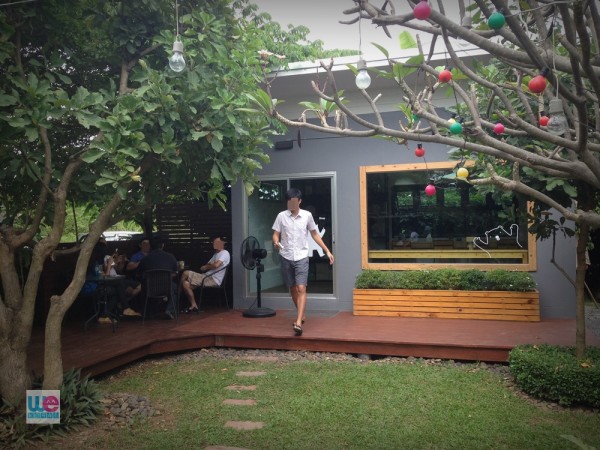 เรือนแยกตัวในสวน