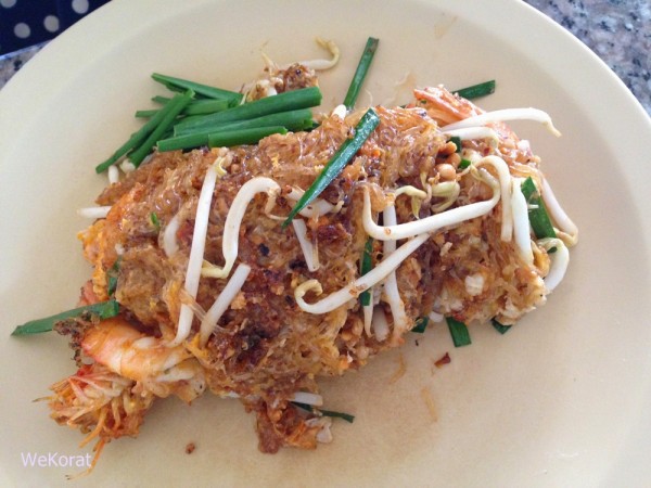 ผัดไทยวุ้นเส้นกุ้งสด