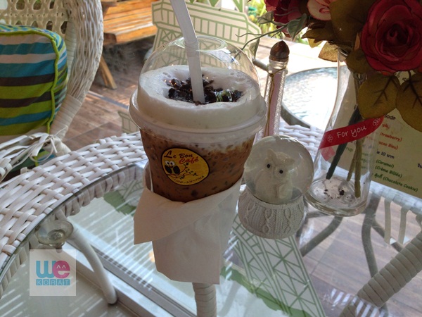 Signature ของที่ร้าน เลอ-บง กาแฟ