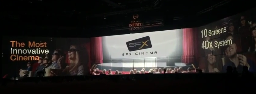 โรงภาพยนตร์ SFX และ 4Dx