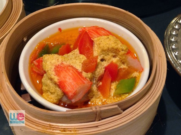 ปูอัดกุ้งผงกะหรี่ อันนี้แปลกดี