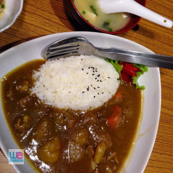 ข้าวหน้าแกงกะหรี่