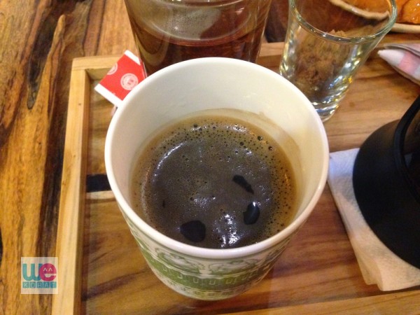 กาแฟจากการชงแบบ French Press