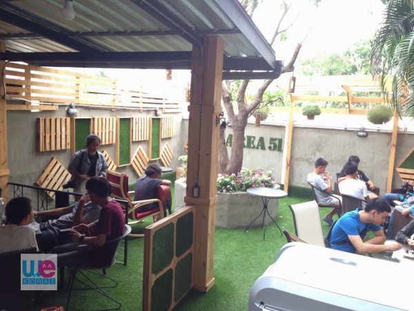 โซนหลังร้านเอาท์ดอร์