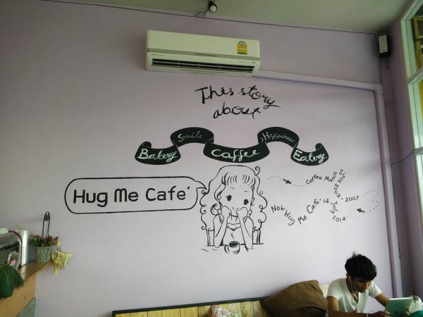 บรรยากาศชิวๆภายในร้าน