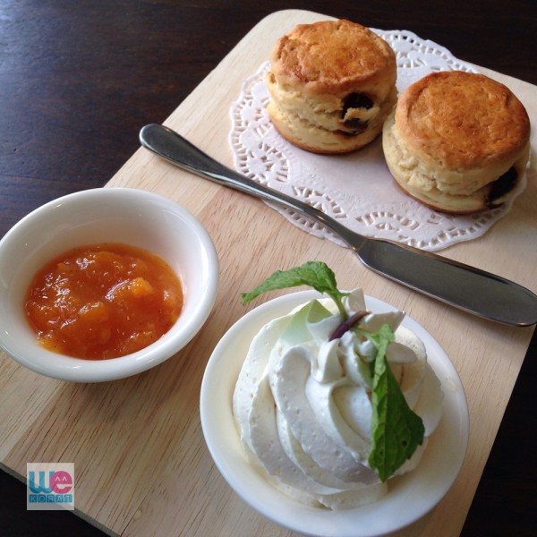 ชุดสโคน ร้าน Sweet Cafe'