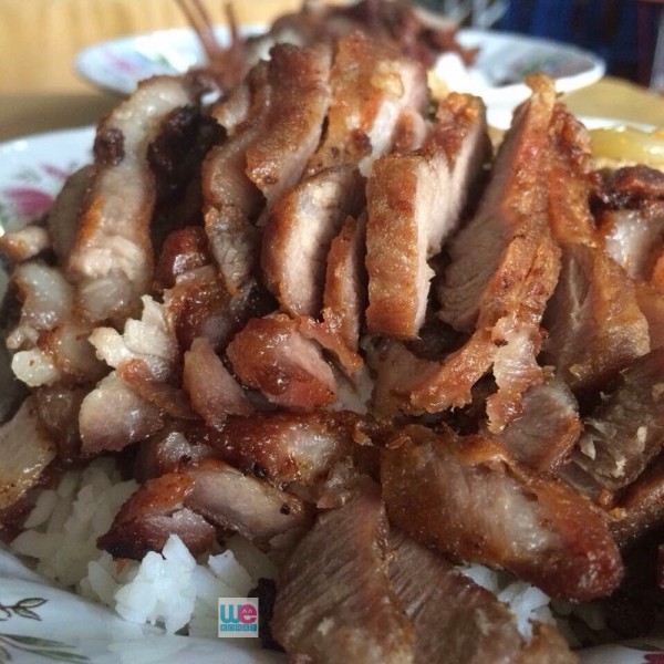 ข้าวหน้าหมูทอด