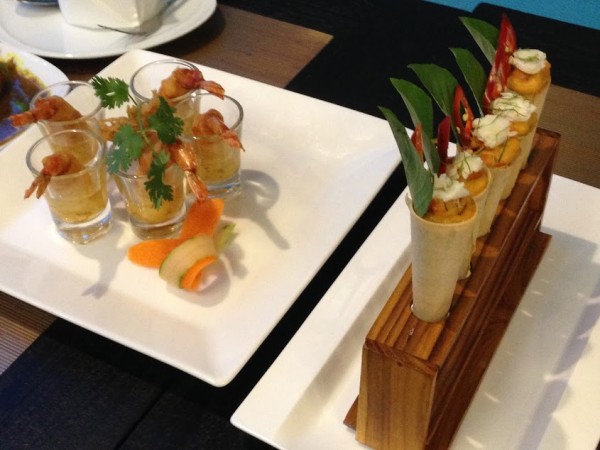 กุ้งทอดชีส และ ปูสรวย