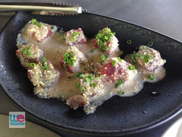 เนื้อลูกเต๋าหมักนุ่ม
