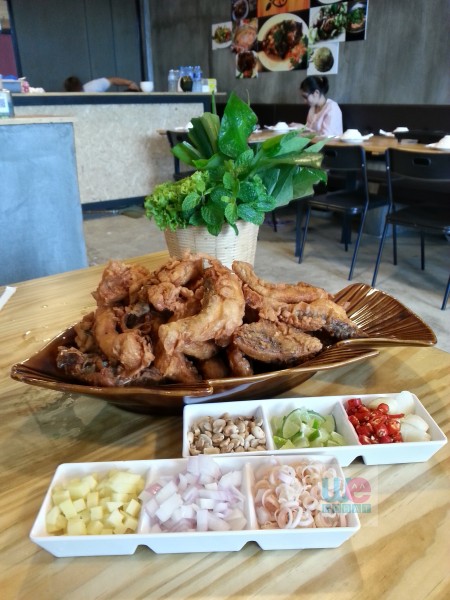 เมี่ยงปลาทอดกรอบ
