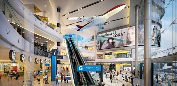 Terminal 21 Korat จะมาพร้อมกับบันไดเลื่อนยาวที่สุดในประเทศไทย