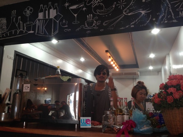 บาริสต้าของร้านทักทายแบบกันเอง