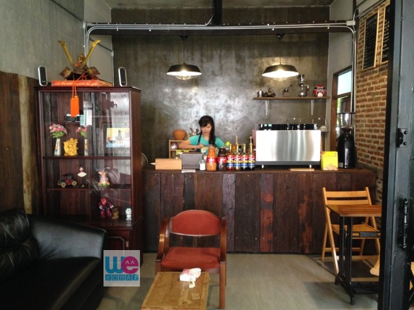 บรรยากาศในร้าน Bandai Cafe'