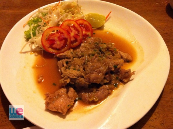 หมูผัดขิง