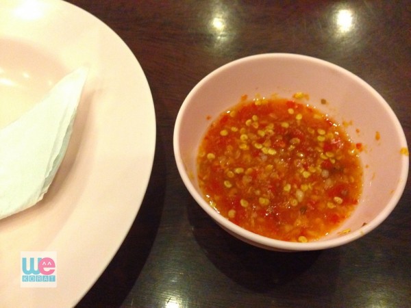 น้ำจิ้มสูตรทางร้าน
