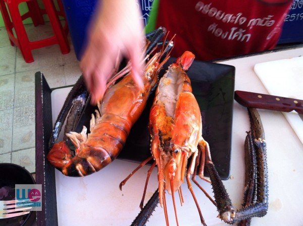 กุ้งแม่น้ำไซส์จัมโบ้