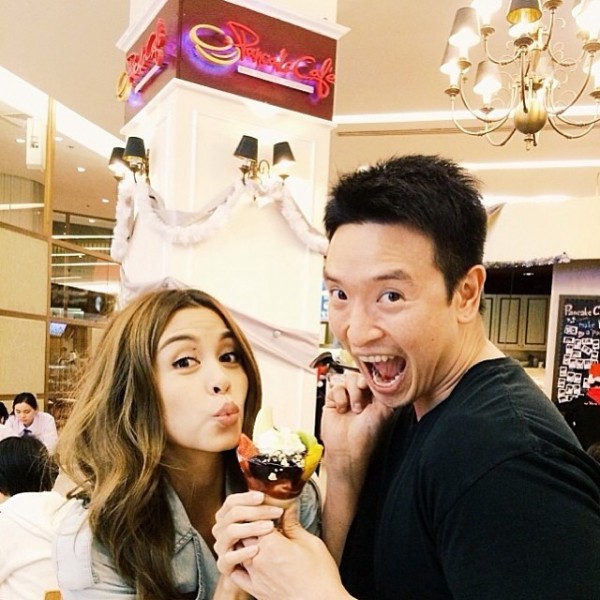 ชาย ชาตโยดม และ วิกกี้ สุนิสา หุ้นส่วนของร้าน